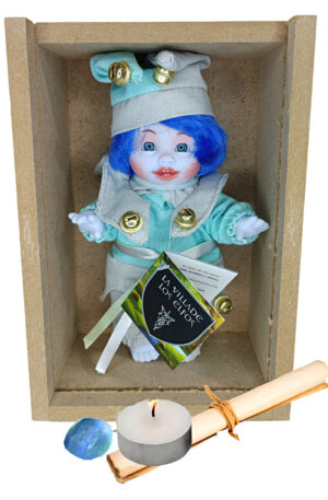 Elfo Latino Puck (buena suerte y azar) Bebé - Activado menta