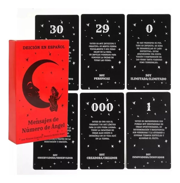 Oráculo Mensajes de Número de Ángel, Cartas  - Edición básica