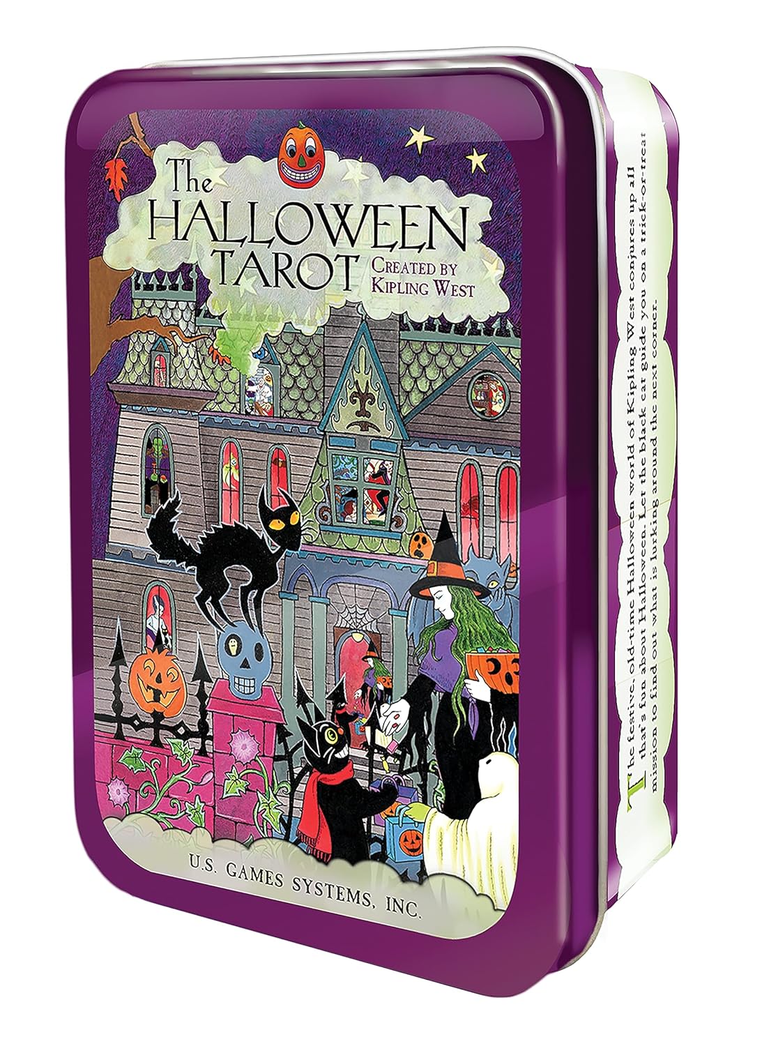 The Halloween Tarot in a Tin – Edición Original