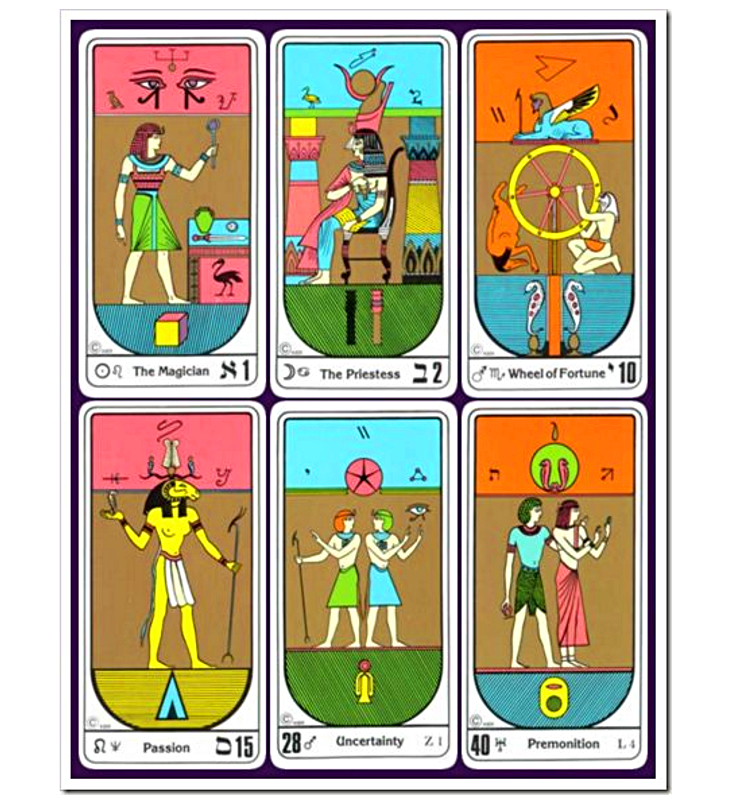 Tarot Egipcio – Zohar – Cartas Plastificadas