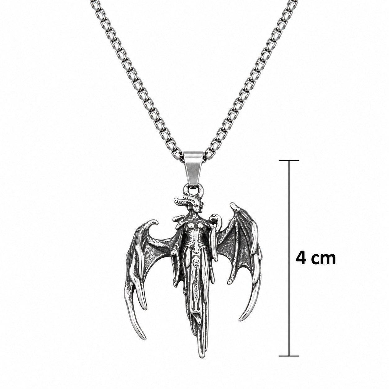 Collar Talismán Lilith – Poder, Magnetismo y Protección | Acero Inox Premium