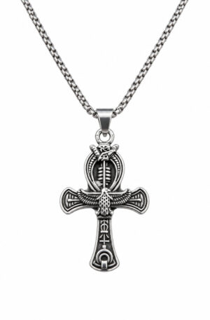 Talismán Ankh Egipcio – Vida, Protección y Prosperidad | Acero Inoxidable